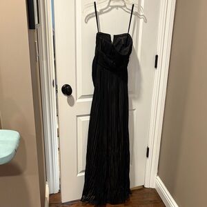 BCBGMaxAzria Black Strapless Dress